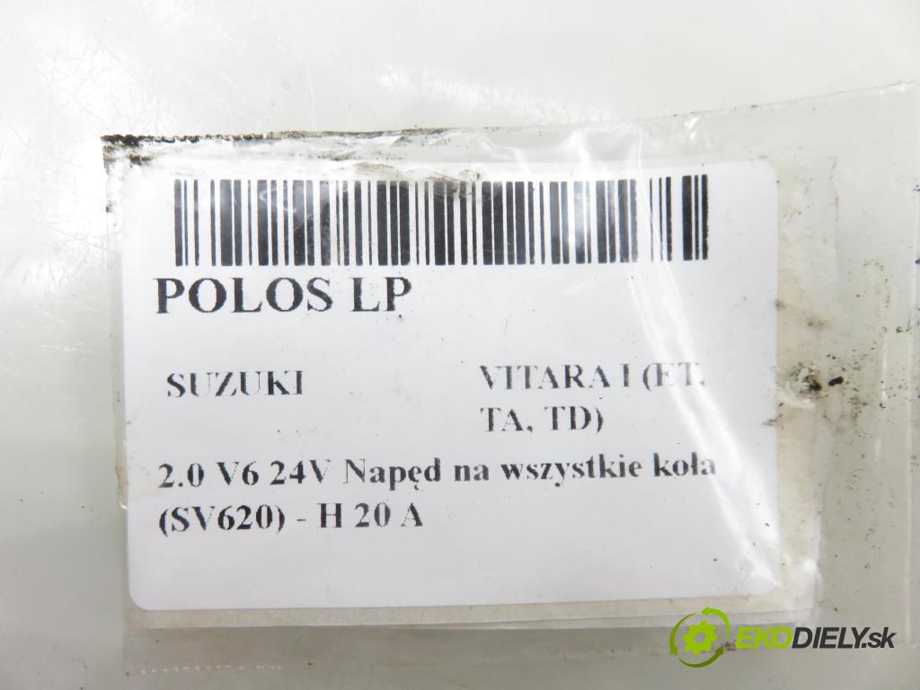 SUZUKI VITARA (ET, TA, TD) TERENOWY 1996 100,00 2.0 V6 24V Napęd na wszystkie koła (SV620) - H 20  1998,00 Poloos LP 