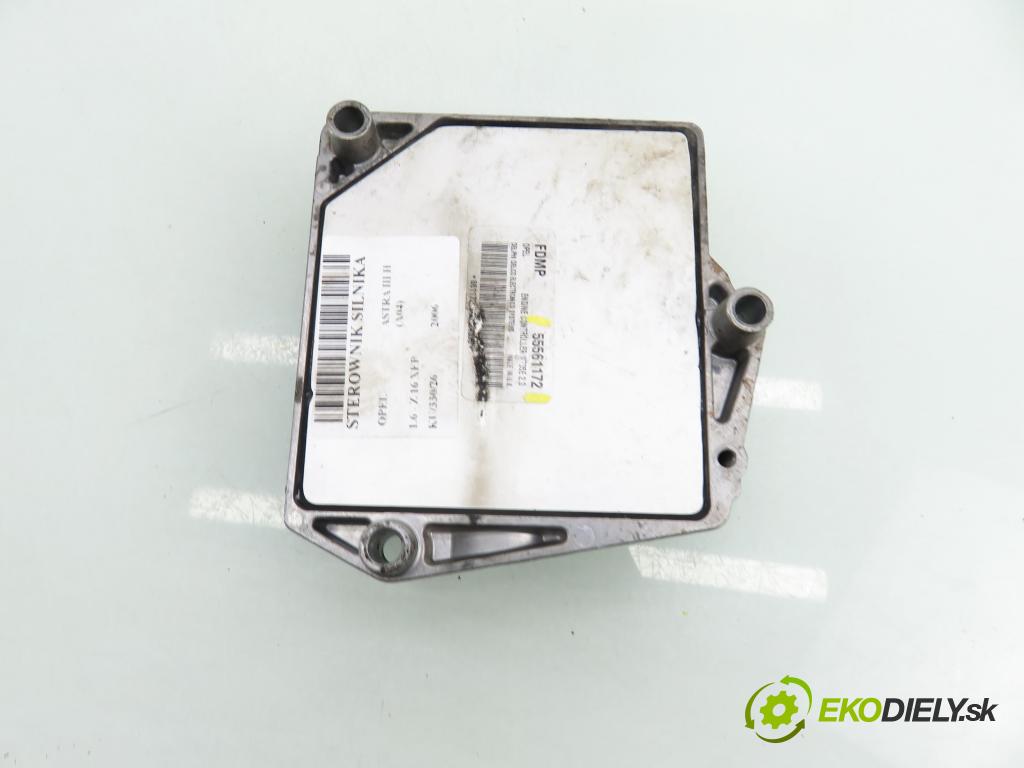 OPEL ASTRA H (A04) HB 2006 77,00 1.6 - Z 16 XEP 1598,00 řídící jednotka motora 55561172