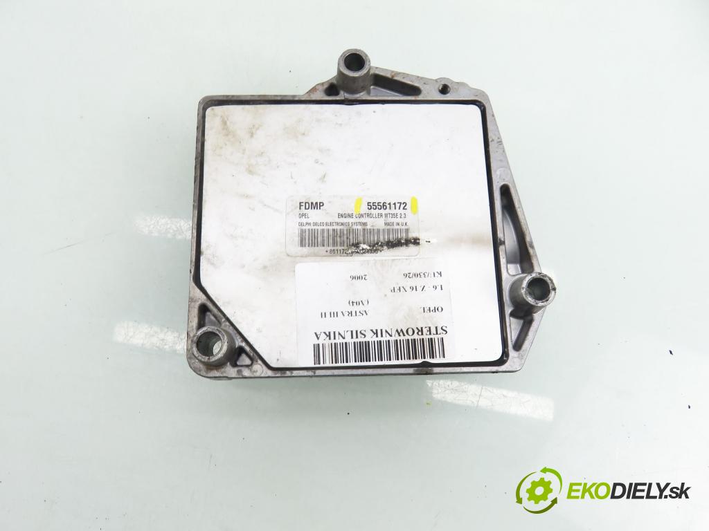 OPEL ASTRA H (A04) HB 2006 77,00 1.6 - Z 16 XEP 1598,00 řídící jednotka motora 55561172