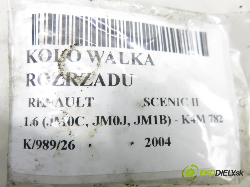 RENAULT SCENIC II (JM0/1_) MINIVAN 2004 83,00 1.6 (JM0C, JM0J, JM1B) - K4M 782 1598,00 řemenice vačky VAČKOVÁ HŘÍDEL: 743272