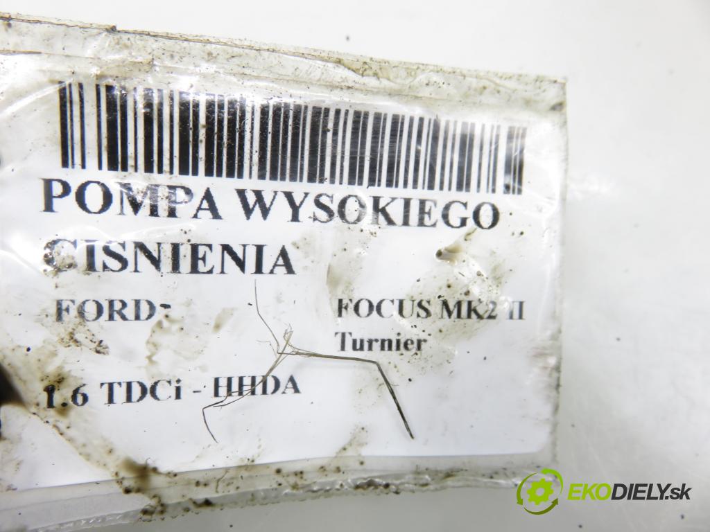 FORD FOCUS II Turnier (DA_, FFS, DS) KOMBI 2005 66,00 1.6 TDCI 90 1560,00 pumpa vysokého TLAK: 0445010102 ; 9683703780A ; 0928400607