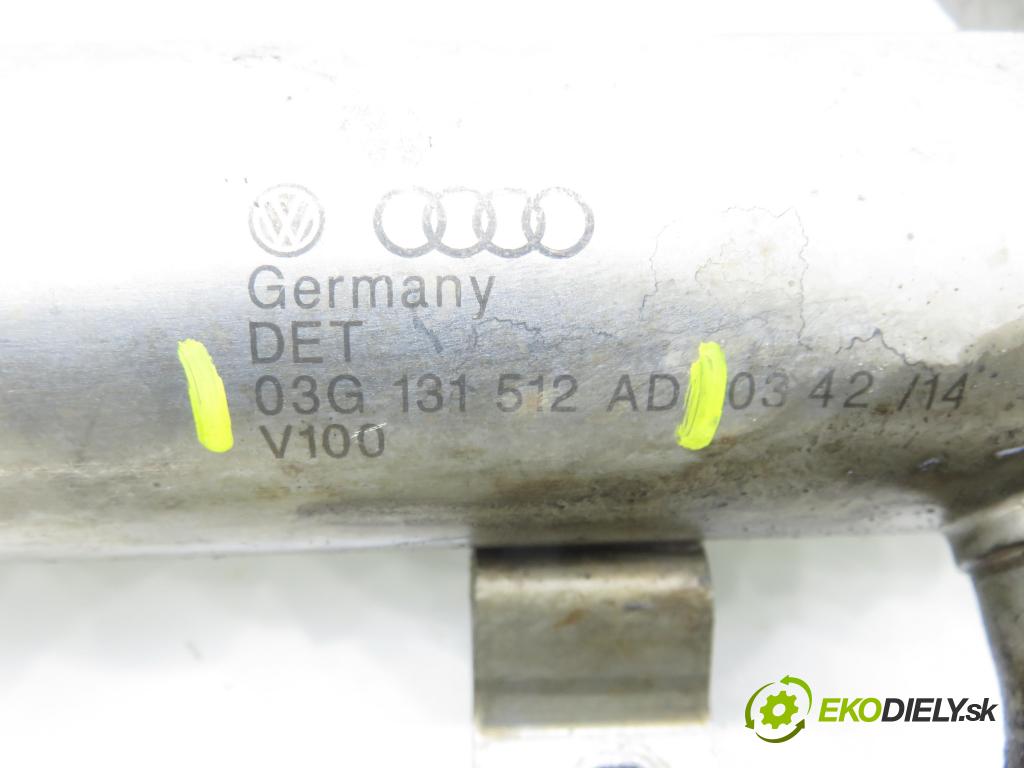 VW CADDY III Variant (2KB, 2KJ, 2CB, 2CJ) KOMBIVAN 2009 77,00 1.9 TDI PD 105 1896,00 chladič spalín 03G131512AD
