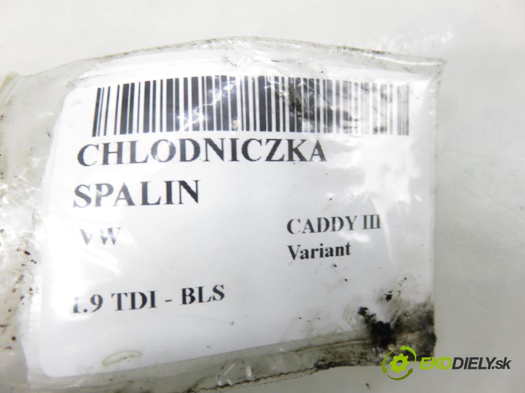 VW CADDY III Variant (2KB, 2KJ, 2CB, 2CJ) KOMBIVAN 2009 77,00 1.9 TDI PD 105 1896,00 chladič spalín 03G131512AD