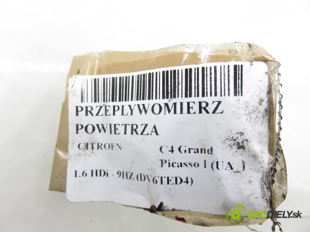 CITROEN C4 Grand Picasso I (UA_) MINIVAN 2008 80,00 1.6 HDi - 9HZ (DV6TED4) 1560,00 váha vzduchu vzduchu 72834204 ; 9650010780