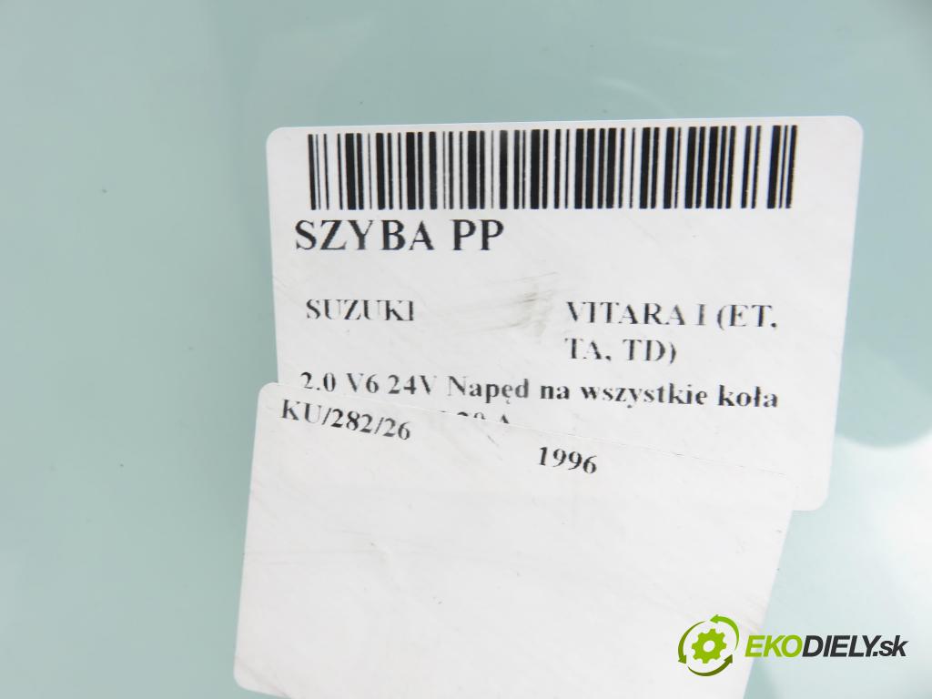 SUZUKI VITARA (ET, TA, TD) TERENOWY 1996 100,00 2.0 V6 24 136 (SV620) - H 20 A 1998,00 Okno PP 