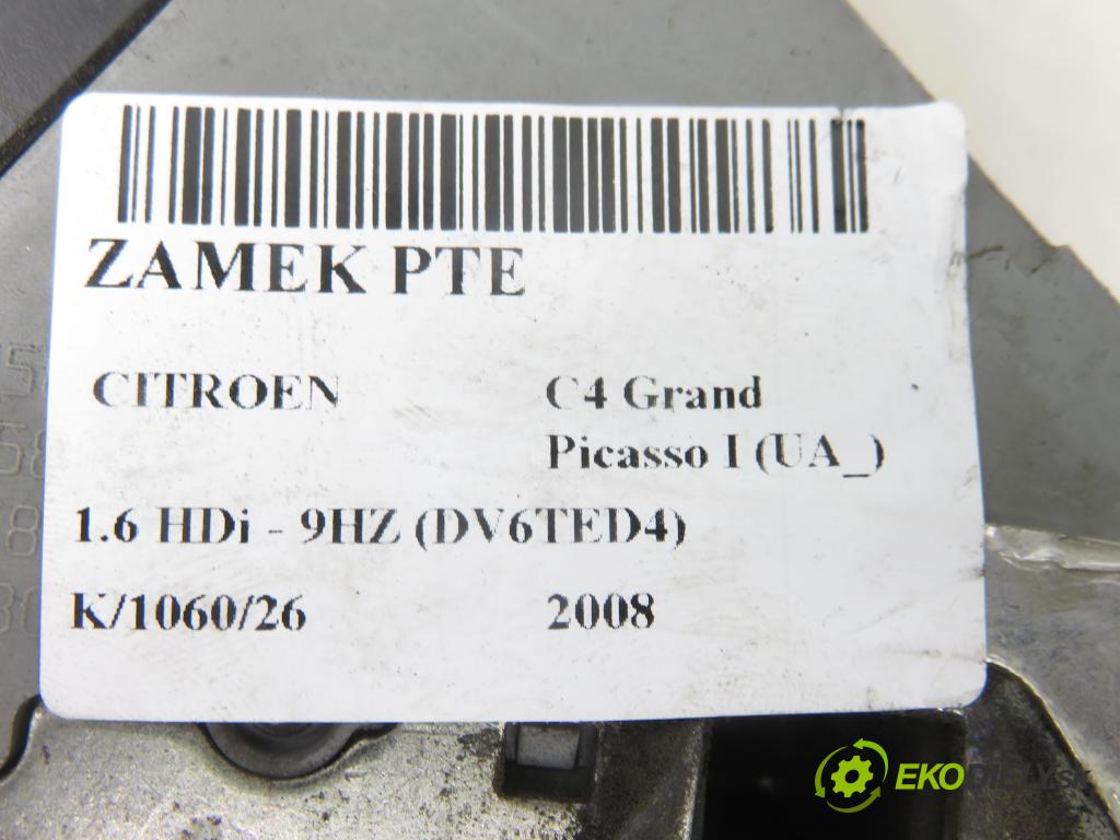 CITROEN C4 Grand Picasso I (UA_) MINIVAN 2008 80,00 1.6 HDi - 9HZ (DV6TED4) 1560,00 zámok PTE 24103158