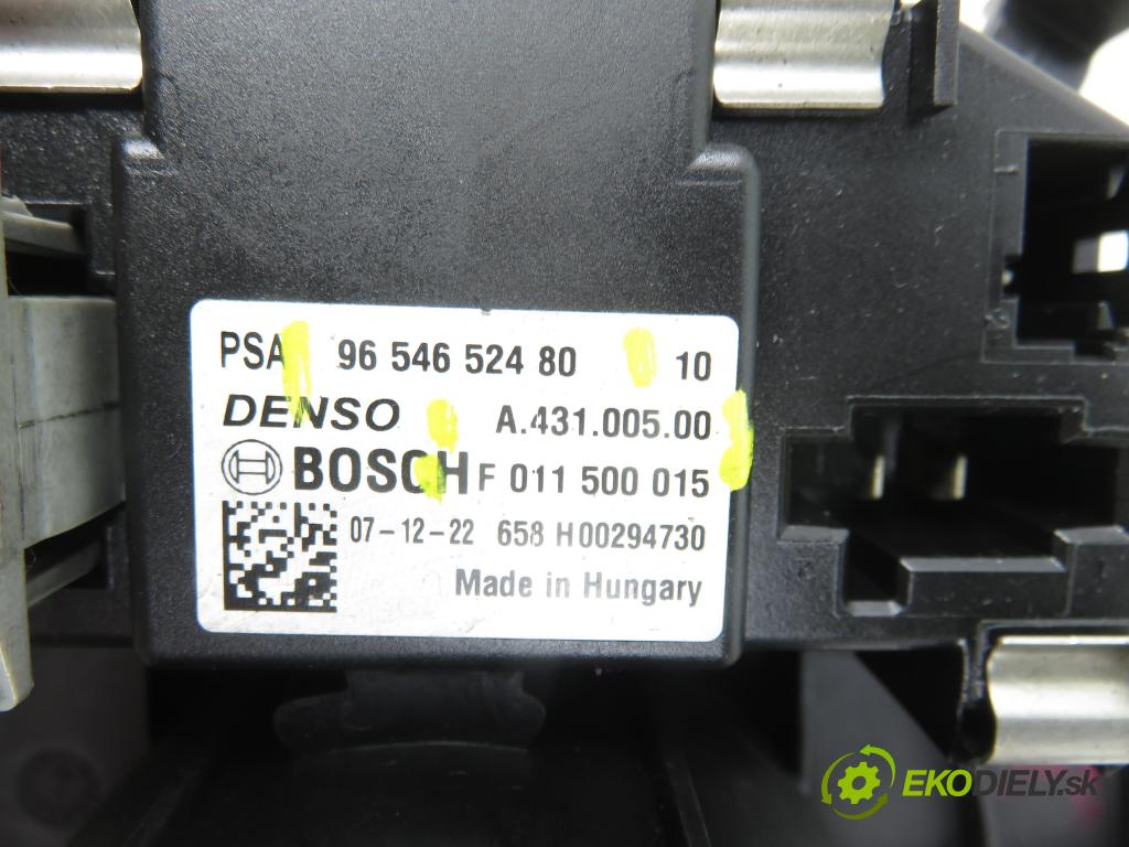 CITROEN C4 Grand Picasso I (UA_) MINIVAN 2008 80,00 1.6 HDi - 9HZ (DV6TED4) 1560,00 Ventilátor vetráku 5E2228100 ; 9654652480 ; A43100500