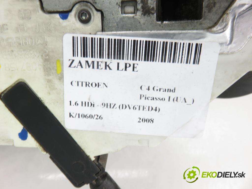 CITROEN C4 Grand Picasso I (UA_) MINIVAN 2008 80,00 1.6 HDi - 9HZ (DV6TED4) 1560,00 zámok 24087158