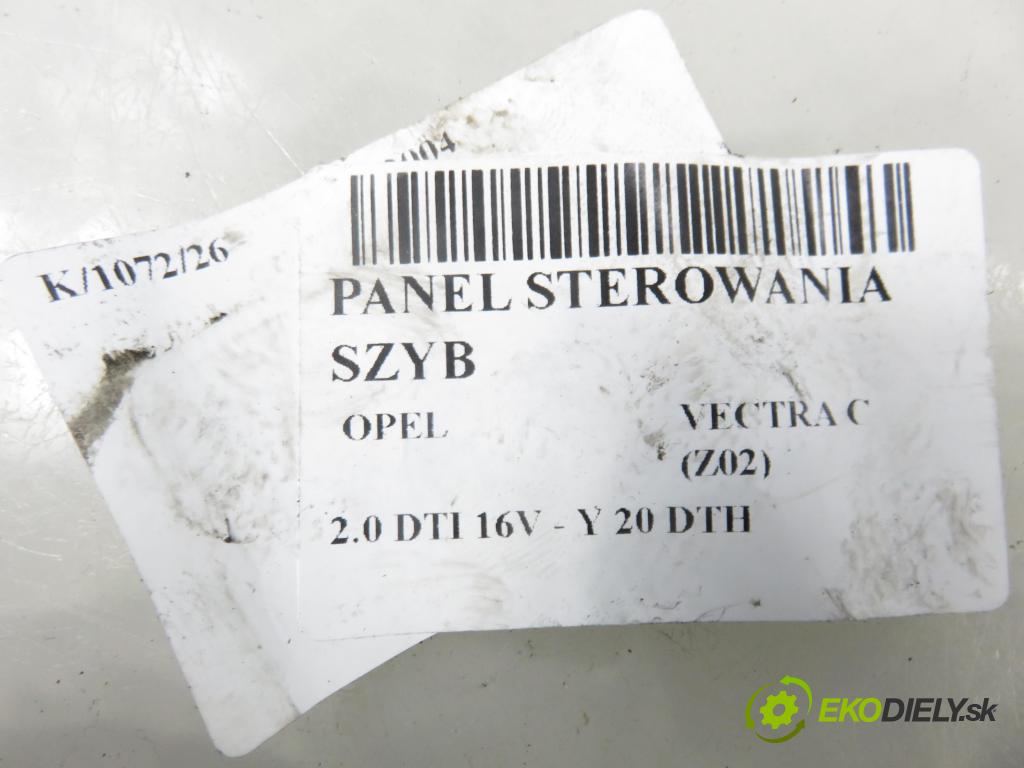 OPEL VECTRA C (Z02) SEDAN 2004 74,00 2.0 DTI 16V 101 - Y 20 DTH 1995,00 Panel ovládaní oken 09185954