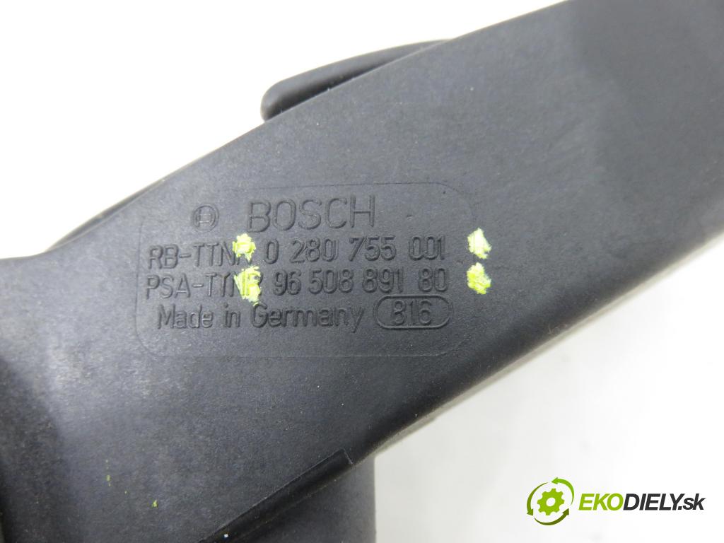 PEUGEOT 307 SW (3H) KOMBI 2006 80,00 1.6 HDI 110 - 9HZ (DV6TED4) 1560,00 potenciometr plynového pedálu 9650889180 ; 0280755001 (Potenciometr plynového pedálu)