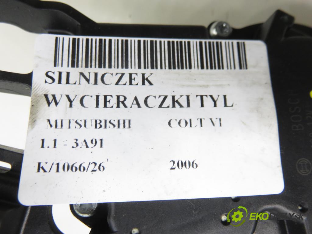 MITSUBISHI COLT VI (Z3_A, Z2_A) HB 2006 55,00 1.1 - 3A91 1124,00 motorek stěrače ZADNÍ: 0390201802 ; MN105052