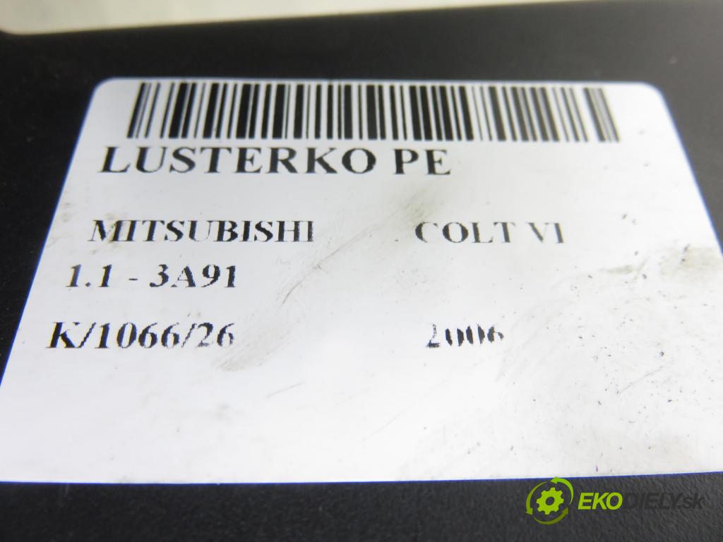 MITSUBISHI COLT VI (Z3_A, Z2_A) HB 2006 55,00 1.1 - 3A91 1124,00 Spätné zrkadlo PM