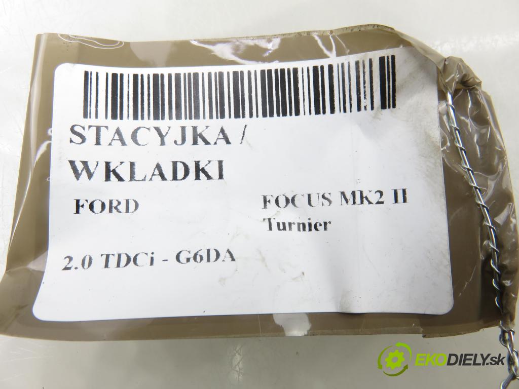 FORD FOCUS II Turnier (DA_, FFS, DS) KOMBI 2008 100,00 2.0 TDCi 136 - G6DA 1997,00 spinačka / zámky 3M513F880AD