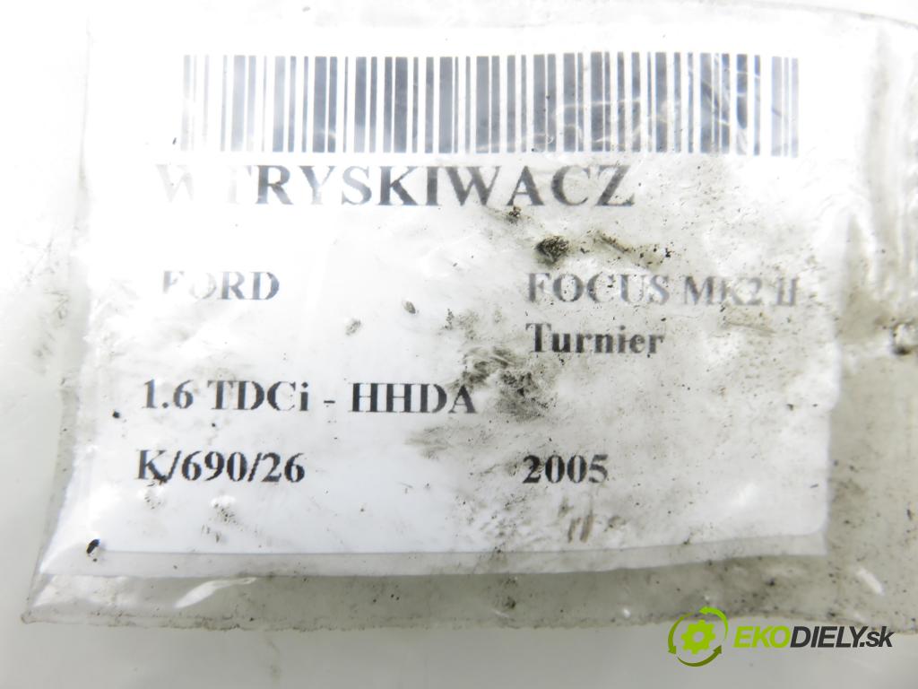 FORD FOCUS II Turnier (DA_, FFS, DS) KOMBI 2005 66,00 1.6 TDCI 90 1560,00 vstrekovač 0445110239 (Vstrekovač paliva)