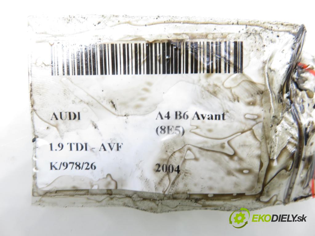 AUDI A4 Avant (8E5, B6) KOMBI 2004 96,00 1.9 TDI - AVF 1896,00 Vstrekovač 038130073BA ; 0414720216 (Vstrekovač paliva)