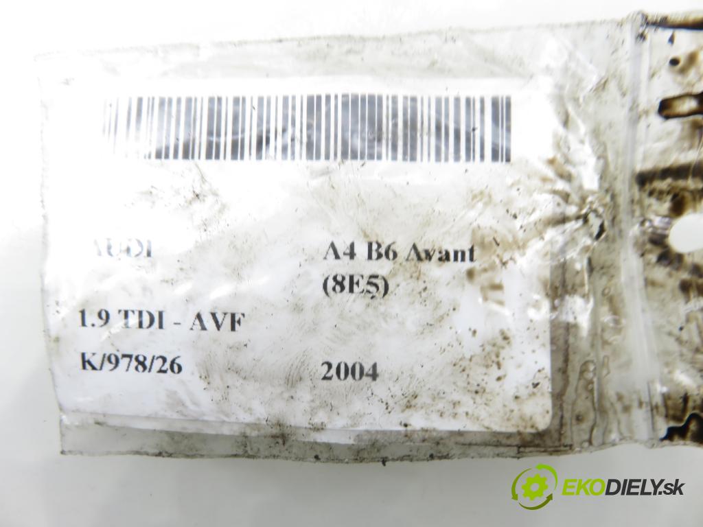 AUDI A4 Avant (8E5, B6) KOMBI 2004 96,00 1.9 TDI - AVF 1896,00 Vstrekovač 038130073BA ; 0414720216 (Vstrekovač paliva)