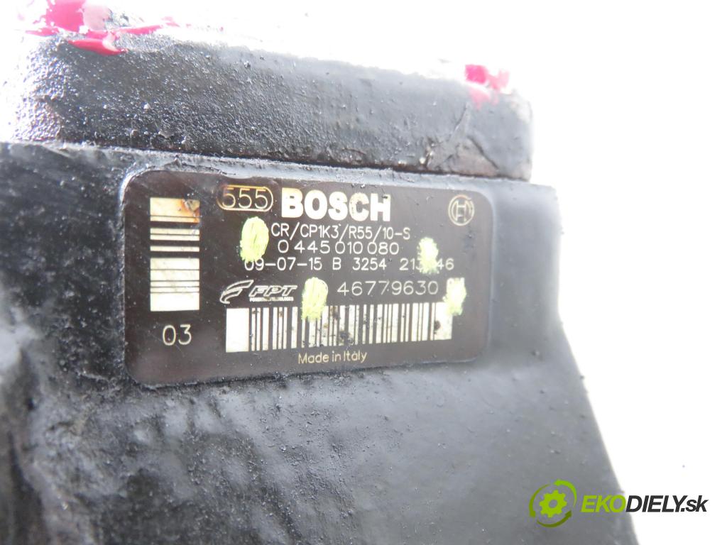 FIAT PANDA (169_) HB 2009 51,00 1.3 D Multijet - 188 A8.000 1248,00 Pumpa vysokého tlaku 0445010080 ; 46779630