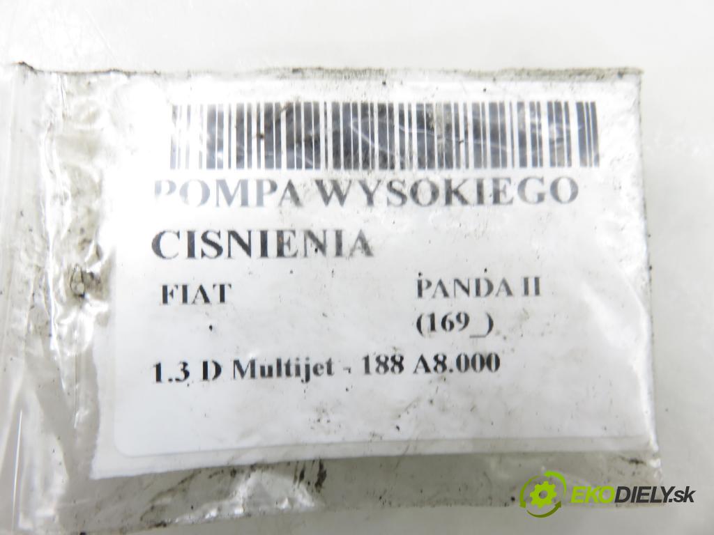 FIAT PANDA (169_) HB 2009 51,00 1.3 D Multijet - 188 A8.000 1248,00 Pumpa vysokého tlaku 0445010080 ; 46779630
