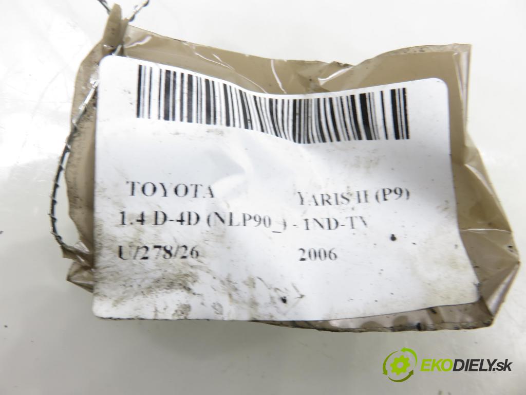 TOYOTA YARIS (_P9_) HB 2006 66,00 1.4 D-4D (NLP90_) - 1ND-TV 1364,00 Obal filtra paliva