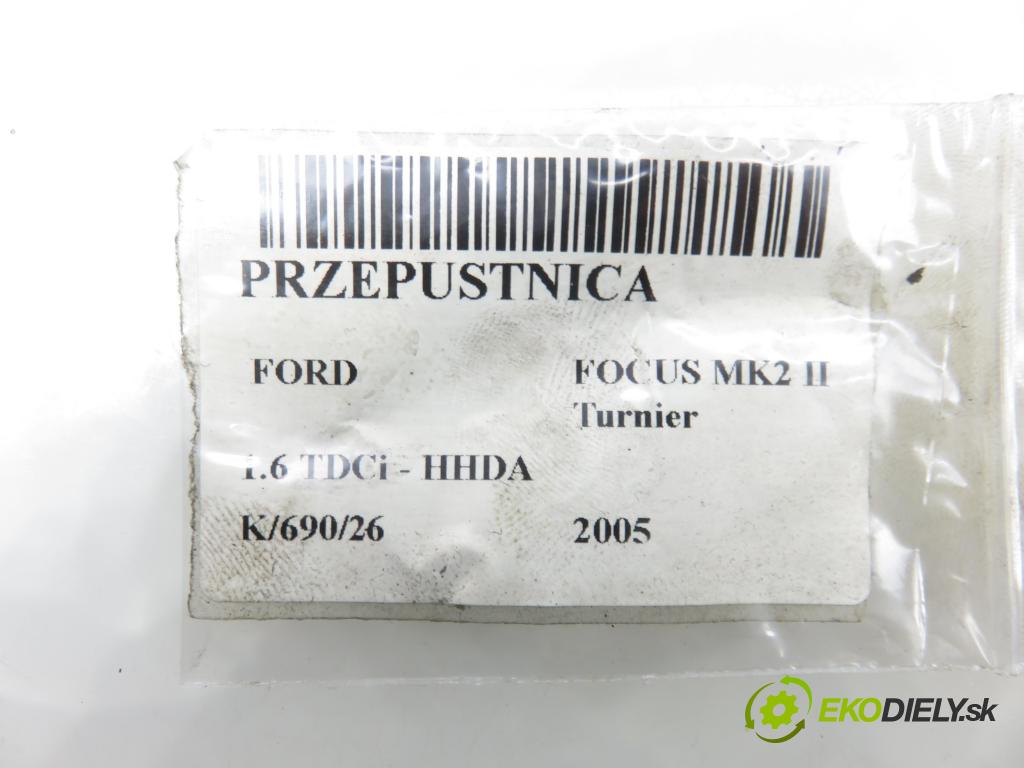 FORD FOCUS II Turnier (DA_, FFS, DS) KOMBI 2005 66,00 1.6 TDCI 90 1560,00 škrtíci klapka 9643836980 ; 25344296 (Škrticí klapka)