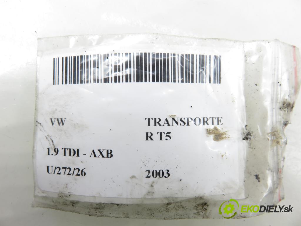 VW TRANSPORTER V Skrzynia (7HA, 7HH, 7EA, 7EH) FURGON 2003 77,00 1.9 TDI PD 105 - AXB 1896,00 Uchytenie Motor 7H0199343