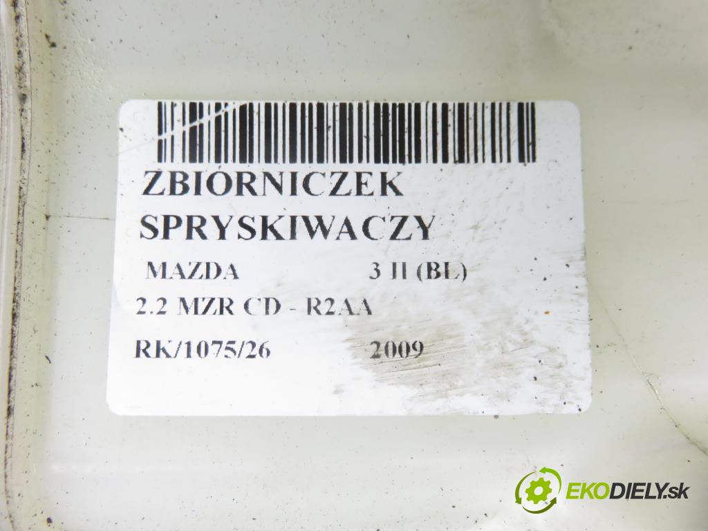 MAZDA 3 (BL) HB 2009 136,00 2.2 MZR CD - R2AA 2184,00 Nádržka ostrekovačov BBM567480 (Kľučka dverí ostatné)
