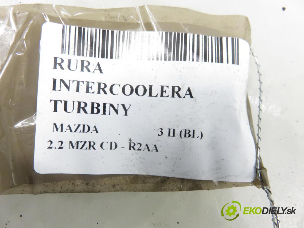 MAZDA 3 (BL) HB 2009 136,00 2.2 MZR CD - R2AA 2184,00 Rúra intercoolera turba