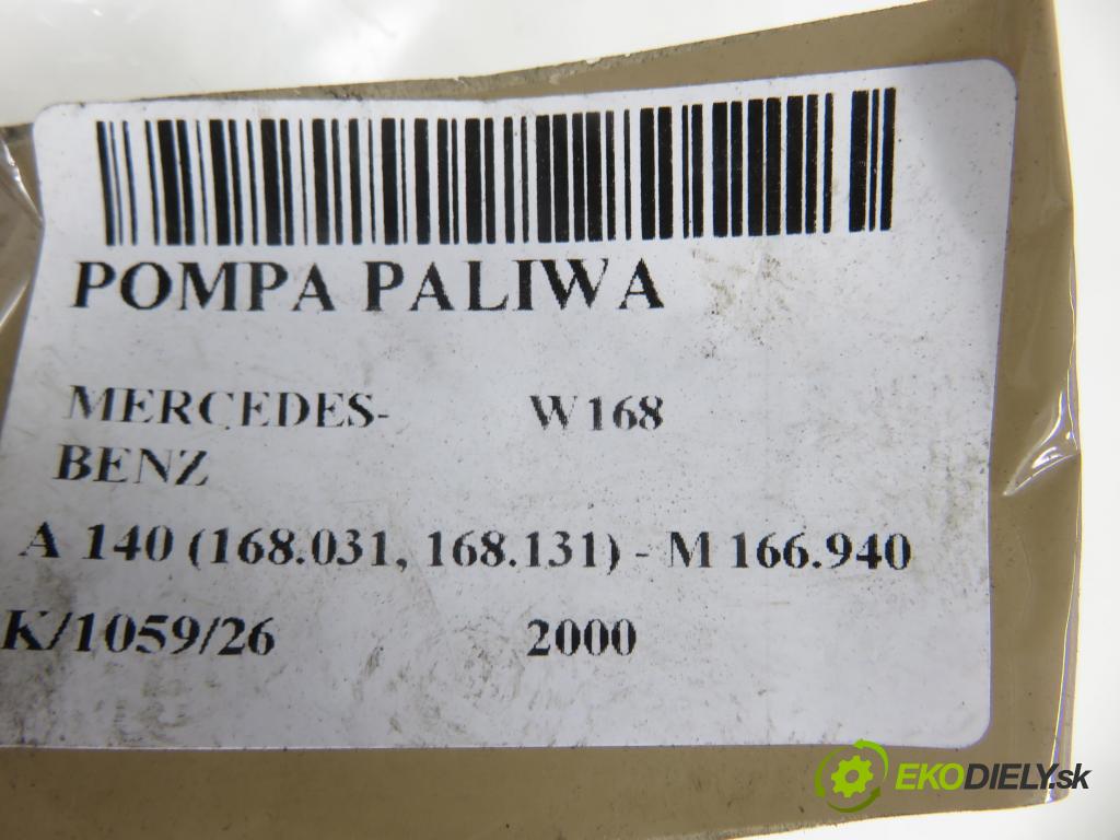 MERCEDES-BENZ KLASA A (W168) HB 2000 60,00 A 140 (168.031, 168.131) - M 166.940 1397,00 pumpa paliva 1684701494 ; 72281000