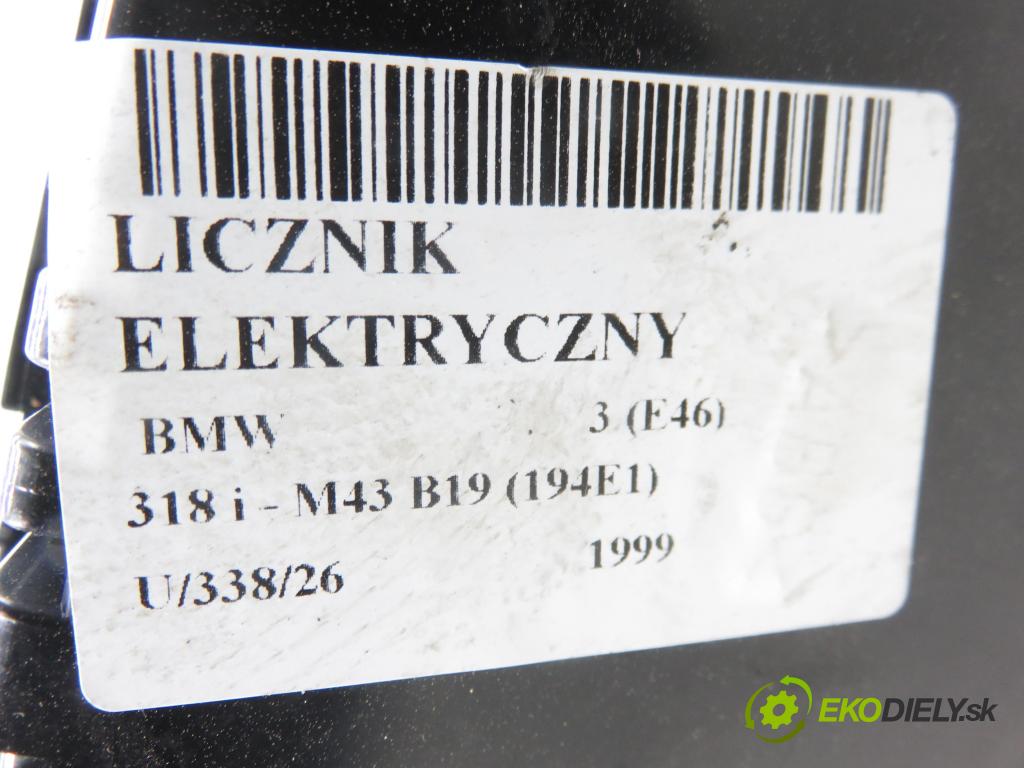 BMW 3 (E46) SEDAN 1999 87,00 318 i 118 - M43 B19 (194E1) 1895,00 prístrojovka elektrický 0263606216 ; 6901921