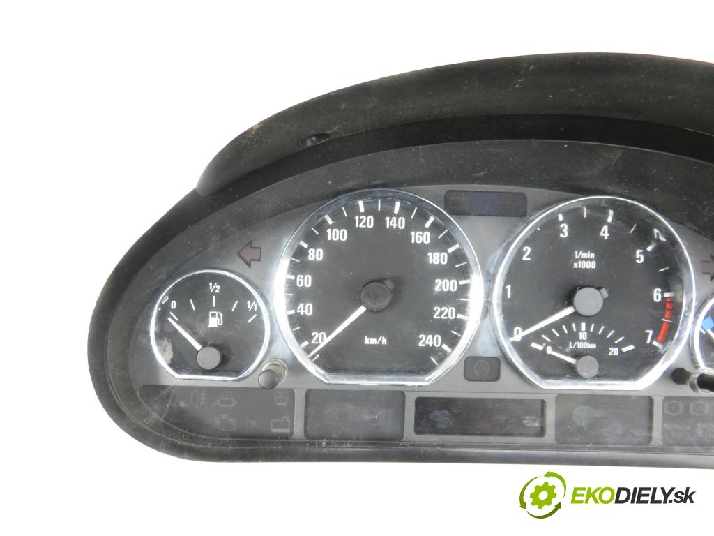 BMW 3 (E46) SEDAN 1999 87,00 318 i 118 - M43 B19 (194E1) 1895,00 prístrojovka elektrický 0263606216 ; 6901921