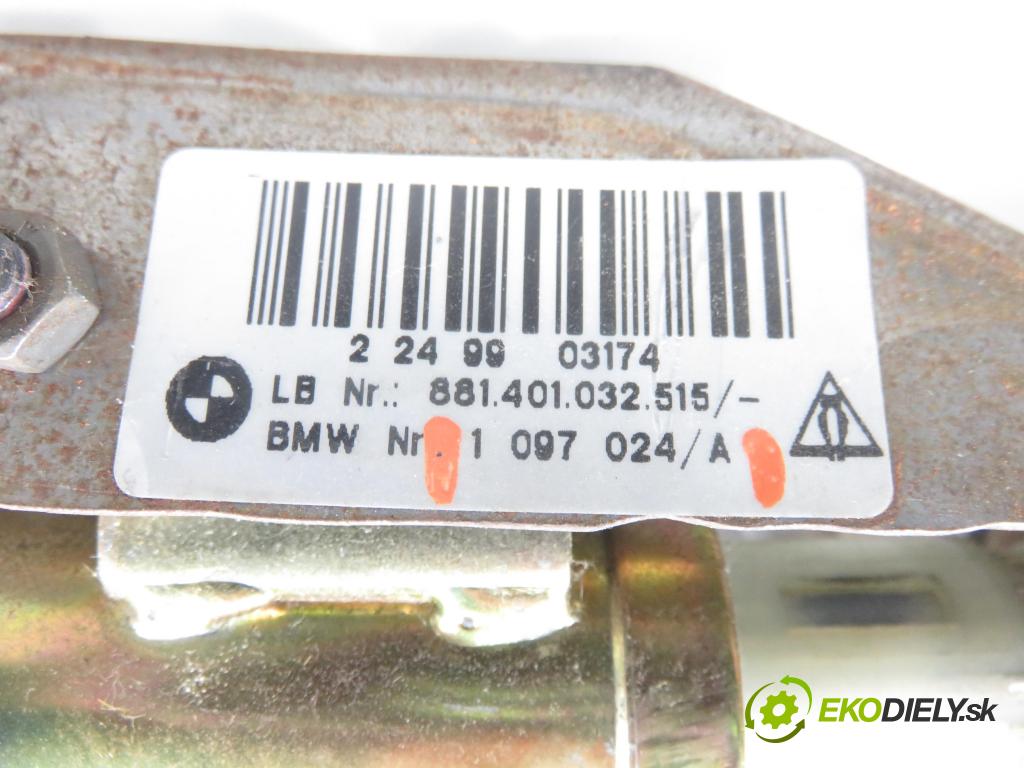 BMW 3 (E46) SEDAN 1999 87,00 318 i 118 - M43 B19 (194E1) 1895,00 spínačka 1097024A (Spínací skříňka)
