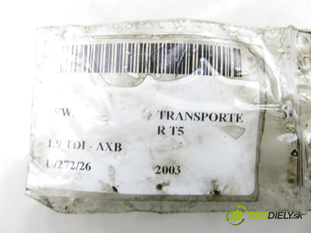 VW TRANSPORTER V Skrzynia (7HA, 7HH, 7EA, 7EH) FURGON 2003 77,00 1.9 TDI PD 105 - AXB 1896,00 vstříkovač 038130073AG ; 0414720215 (Vstřikovač paliva)