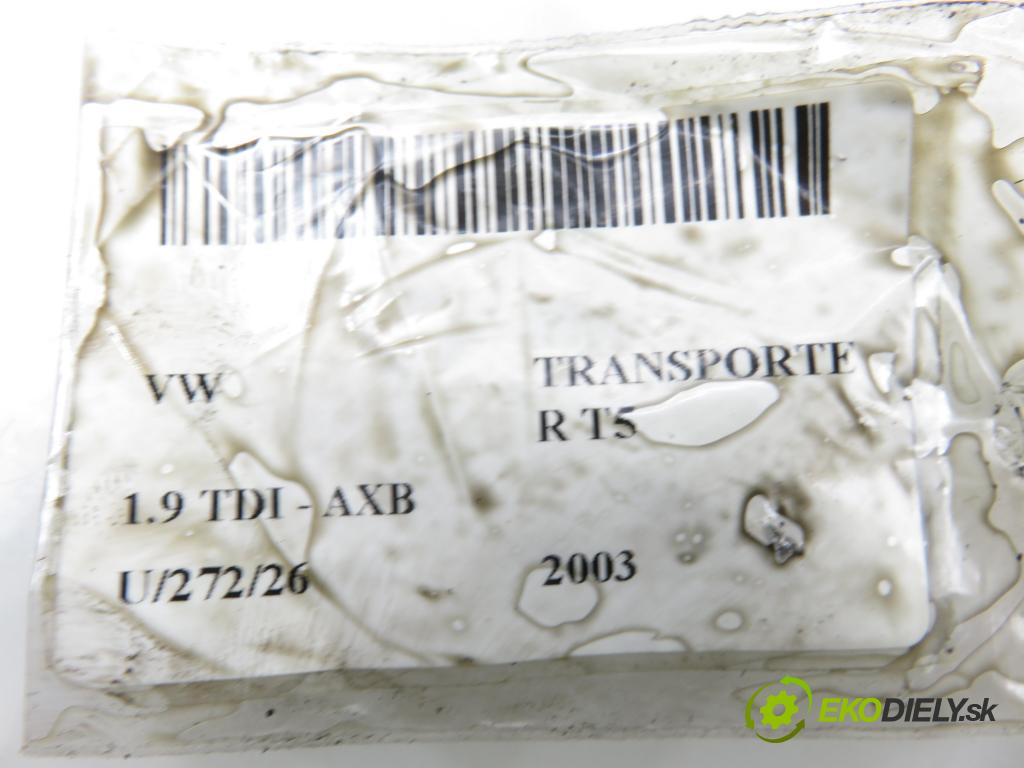 VW TRANSPORTER V Skrzynia (7HA, 7HH, 7EA, 7EH) FURGON 2003 77,00 1.9 TDI PD 105 - AXB 1896,00 vstříkovač 038130073AG ; 0414720215 (Vstřikovač paliva)