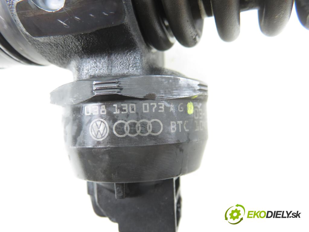 VW TRANSPORTER V Skrzynia (7HA, 7HH, 7EA, 7EH) FURGON 2003 77,00 1.9 TDI PD 105 - AXB 1896,00 vstříkovač 038130073AG ; 0414720215 (Vstřikovač paliva)