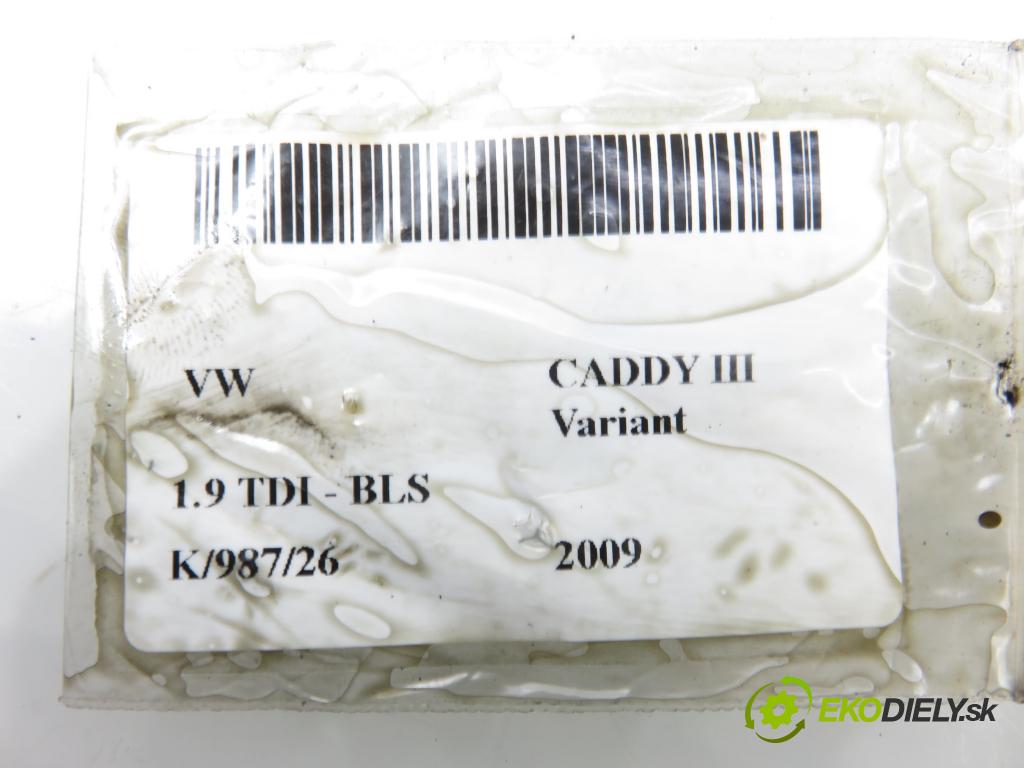 VW CADDY III Variant (2KB, 2KJ, 2CB, 2CJ) KOMBIVAN 2009 77,00 1.9 TDI - BLS 1896,00 Vstrekovač 038130073BN ; 0414720313 (Vstrekovač paliva)