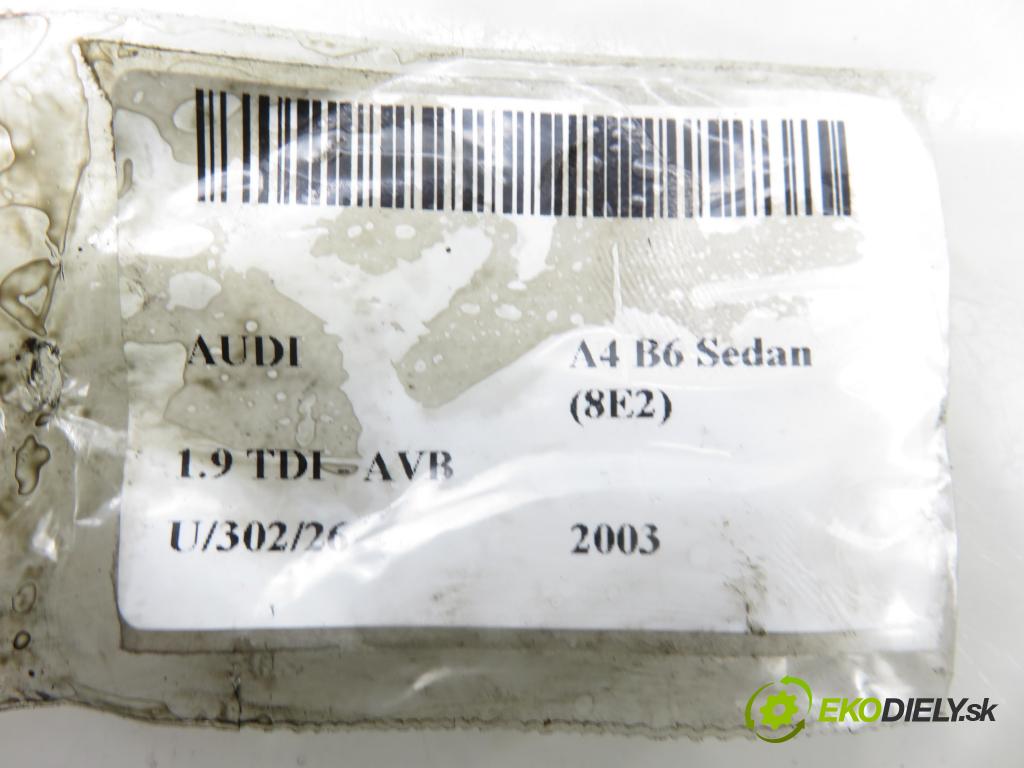 AUDI A4 (8E2, B6) SEDAN 2003 74,00 1.9 TDI PD 101 - AVB 1896,00 vstříkovač 038130073AJ ; 0414720037 (Vstřikovač paliva)