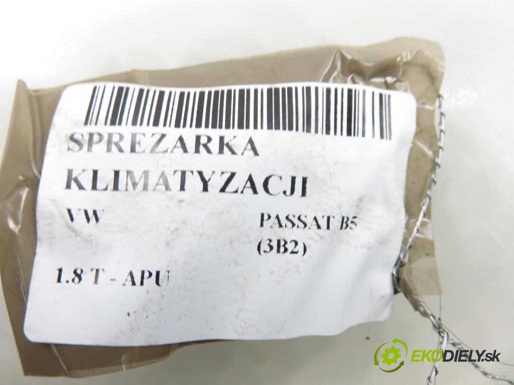 VW PASSAT B5 (3B2) SEDAN 2000 110,00 1.8 T - APU 1781,00 KOMPRESOR: klimatizácie 8D0260805D ; 5060310781 ; 5062310501 (Kompresor klimatizácie)