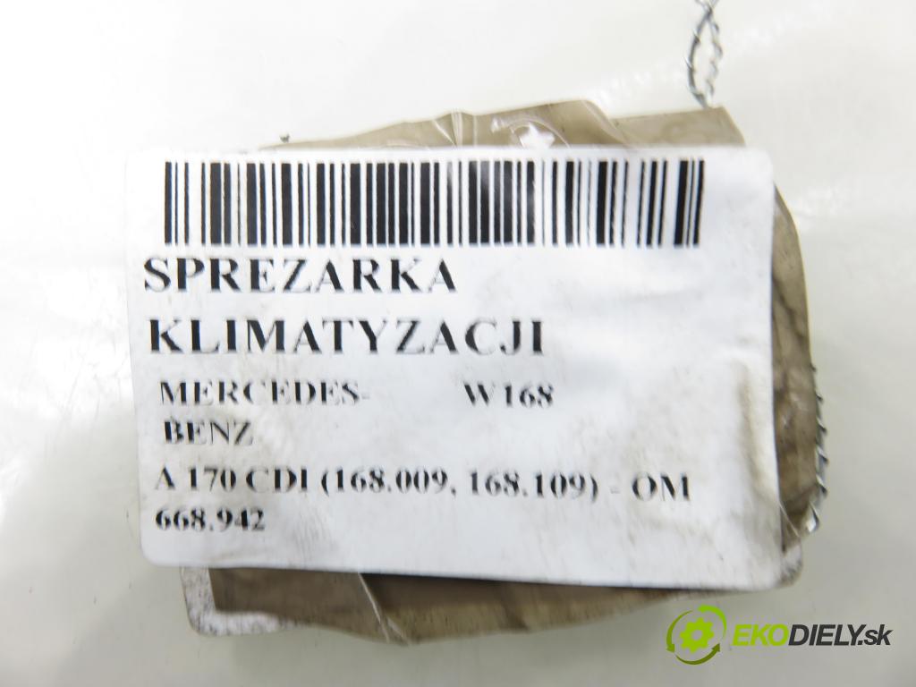 MERCEDES-BENZ KLASA A (W168) HB 2001 70,00 A 170 CDI 95 - OM 668.942 1689,00 KOMPRESOR: klimatizace 4472208365 (Kompresor klimatizace)