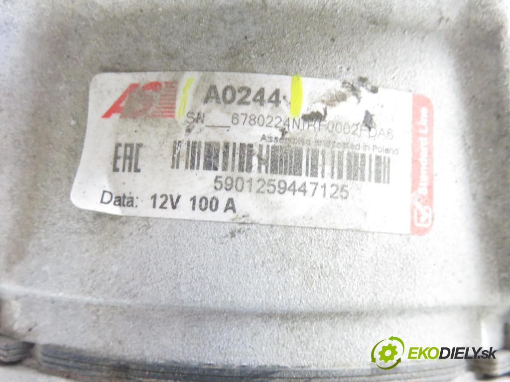 OPEL ASTRA H (A04) HB 2006 77,00 1.6 - Z 16 XEP 1598,00 Alternátor A0244 (Alternátor)