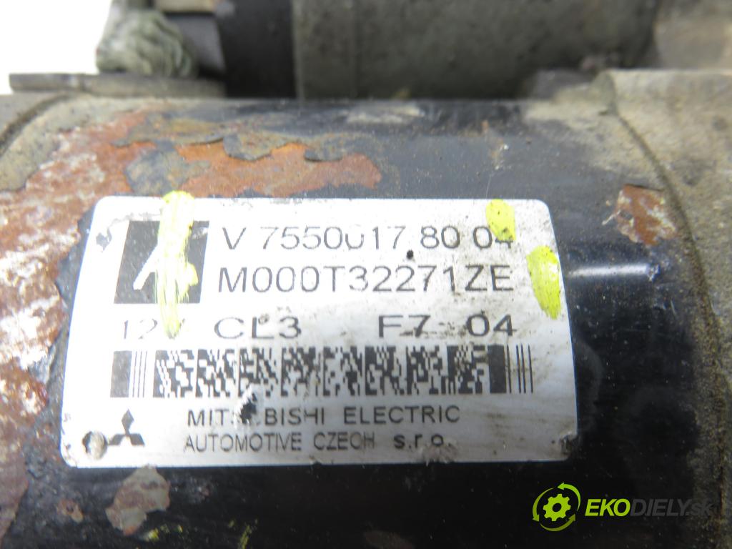 PEUGEOT 308 (4A_, 4C_) HB 2007 110,00 1.6 THP 150 - 5FX (EP6DT) 1598,00 startér M000T32271ZE ; V755001780 (Startér)