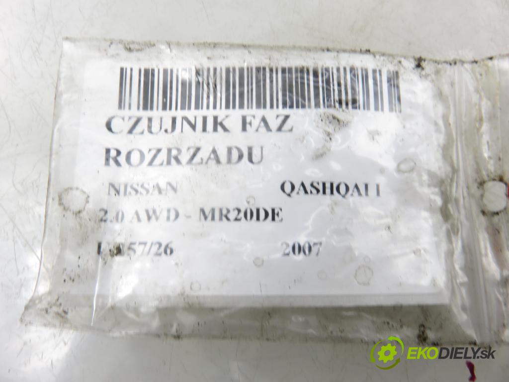 NISSAN QASHQAI / QASHQAI +2 I (J10, JJ10) CROSSOVER 2007 104,00 2.0 AWD 141 - MR20DE 1997,00 Snímač časovania Vačkový hriadeľ: