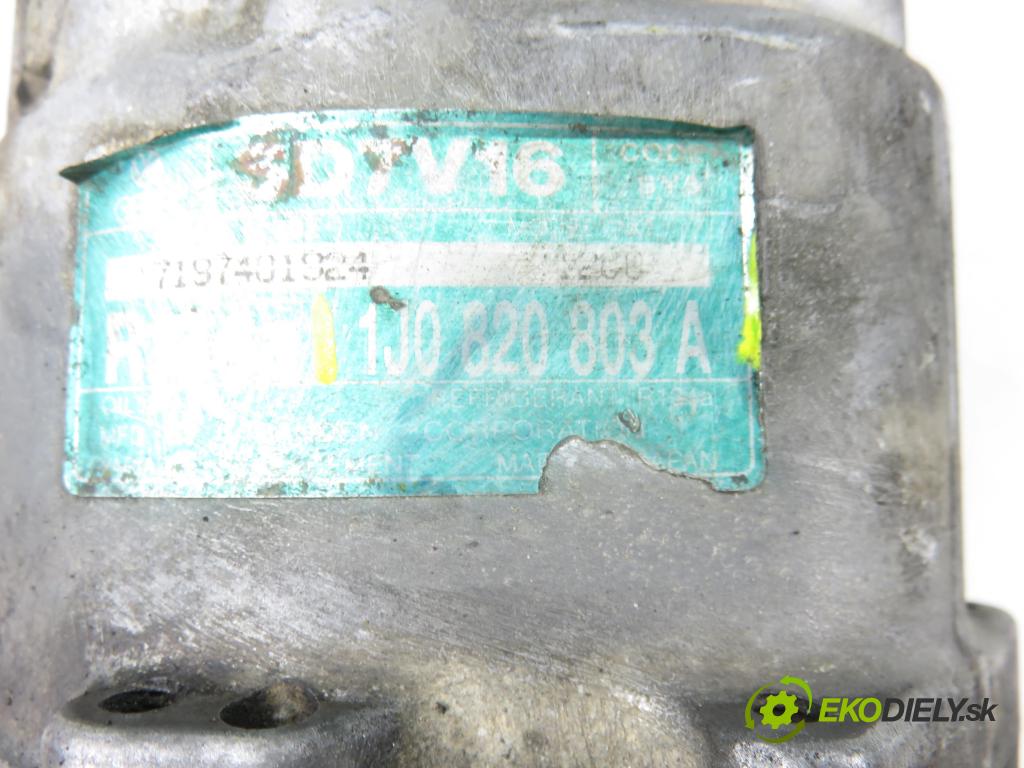 AUDI A3 (8L1) HB 1997 66,00 1.9 TDI - AGR 1896,00 KOMPRESOR: klimatizace 1J0820803A (Kompresor klimatizace)