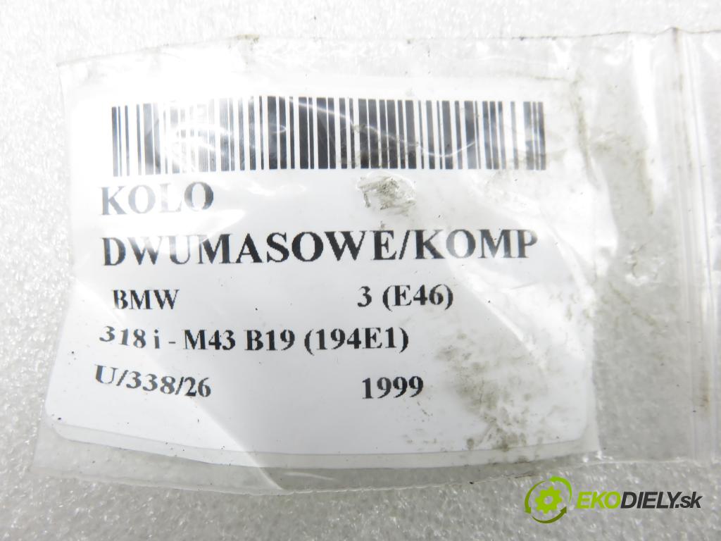 BMW 3 (E46) SEDAN 1999 87,00 318 i - M43 B19 (194E1) 1895,00 Koleso dvojvrstvové 123033310 ; 323056610