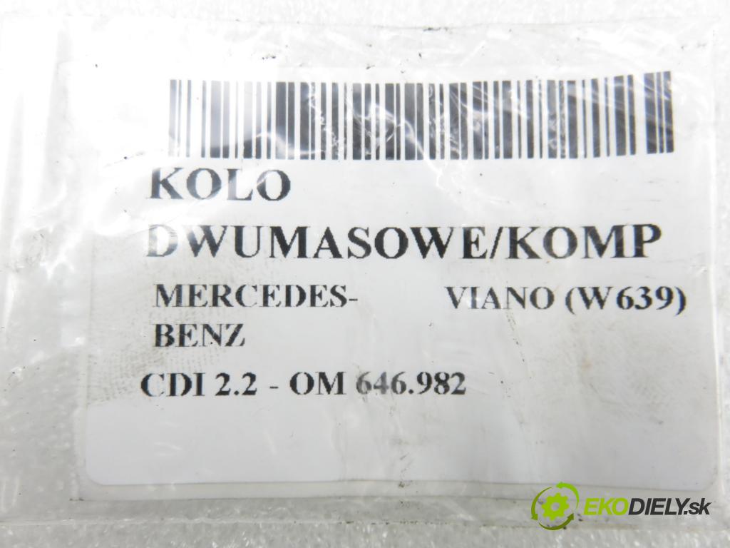 MERCEDES-BENZ VIANO (W639) VAN 2004 110,00 CDI 2.2 - OM 646.982 2148,00 Koleso dvojvrstvové 124035510 ; 324025510 ; 415023910