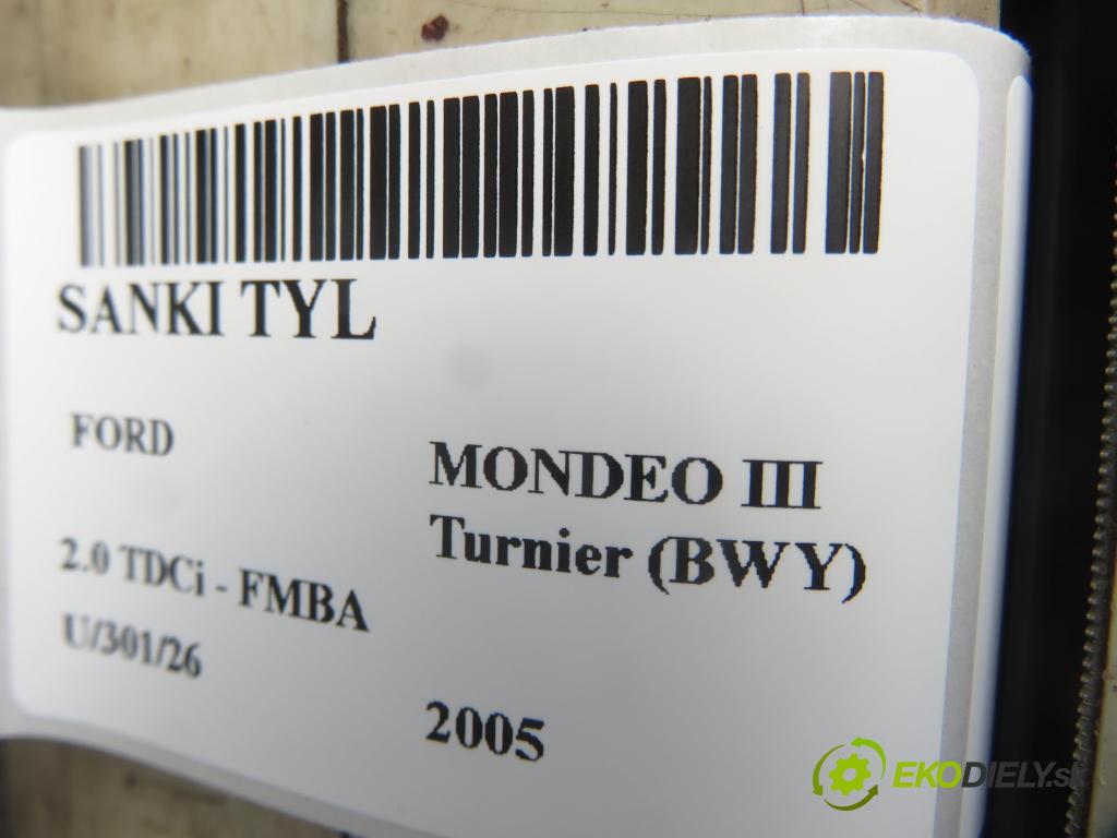 FORD MONDEO III Turnier (BWY) KOMBI 2005 96,00 2.0 TDCi - FMBA 1998,00 ZADNÍ: