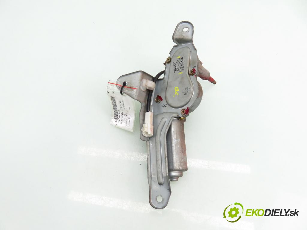 TOYOTA YARIS (_P1_) HB 2000 64,00 1.3 VVTi 87 - 2SZ-FE 1298,00 motorek stěrače ZADNÍ: 8513052010 ; 1592004053