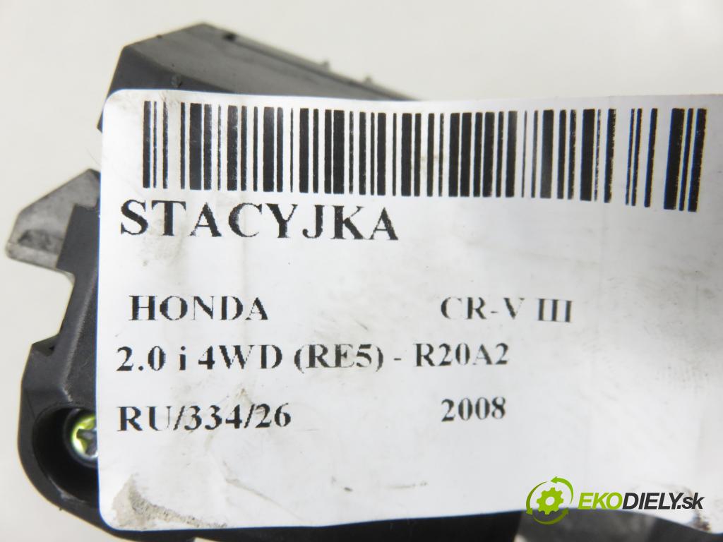 HONDA CR-V III (RE_) SUV 2008 110,00 2.0 i 4WD (RE5) - R20A2 1997,00 spinačka 39730SWAY0 (Spínacia skrinka)