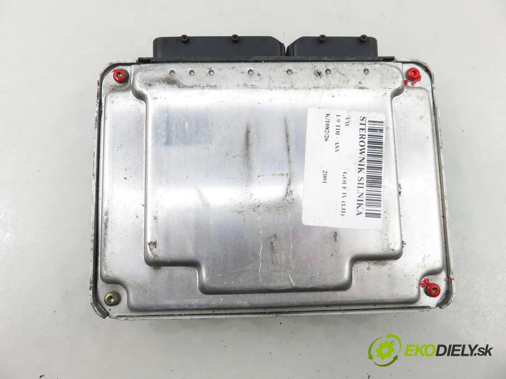 VW GOLF IV (1J1) HB 2001 81,00 1.9 TDI 110 - ASV 1896,00 Riadiaca jednotka Motor 038906012AP ; 0281010126