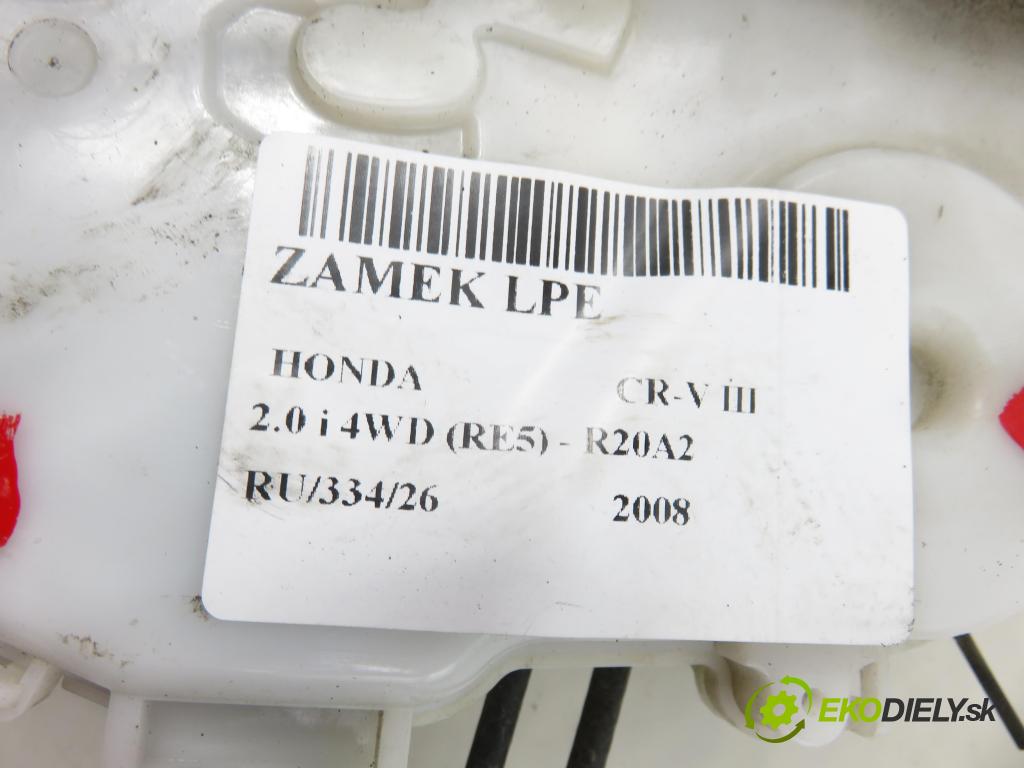 HONDA CR-V III (RE_) SUV 2008 110,00 2.0 i 4WD (RE5) - R20A2 1997,00 zámok 72151SWAG1