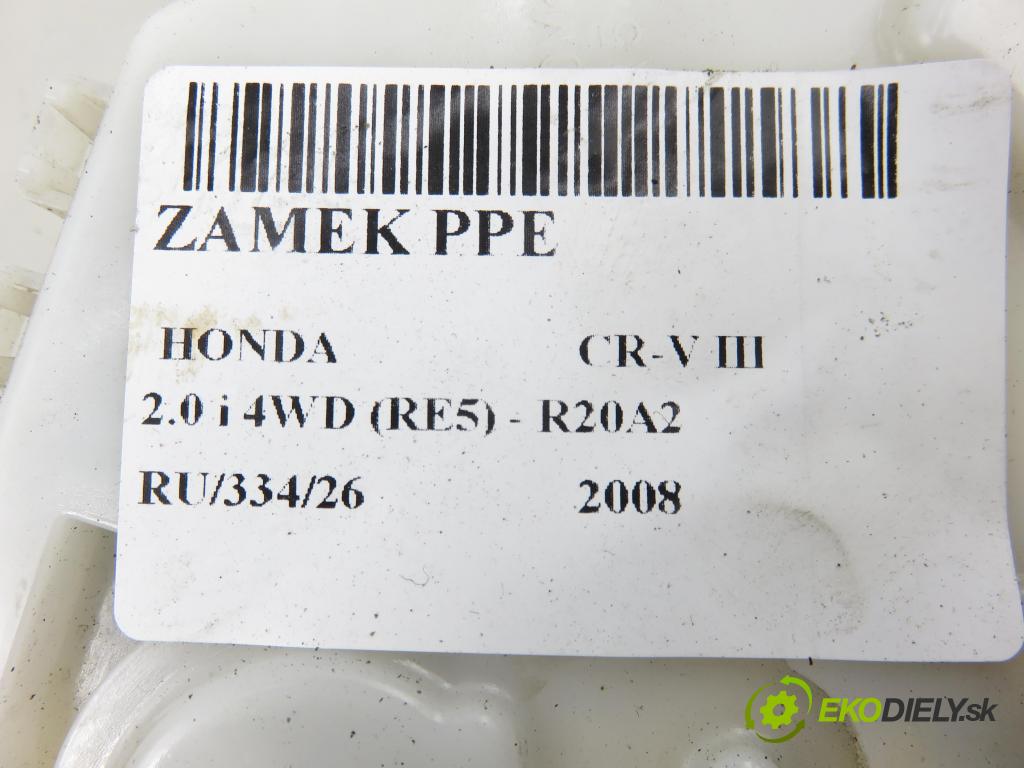 HONDA CR-V III (RE_) SUV 2008 110,00 2.0 i 4WD (RE5) - R20A2 1997,00 zámok PPE 72111SWAP1